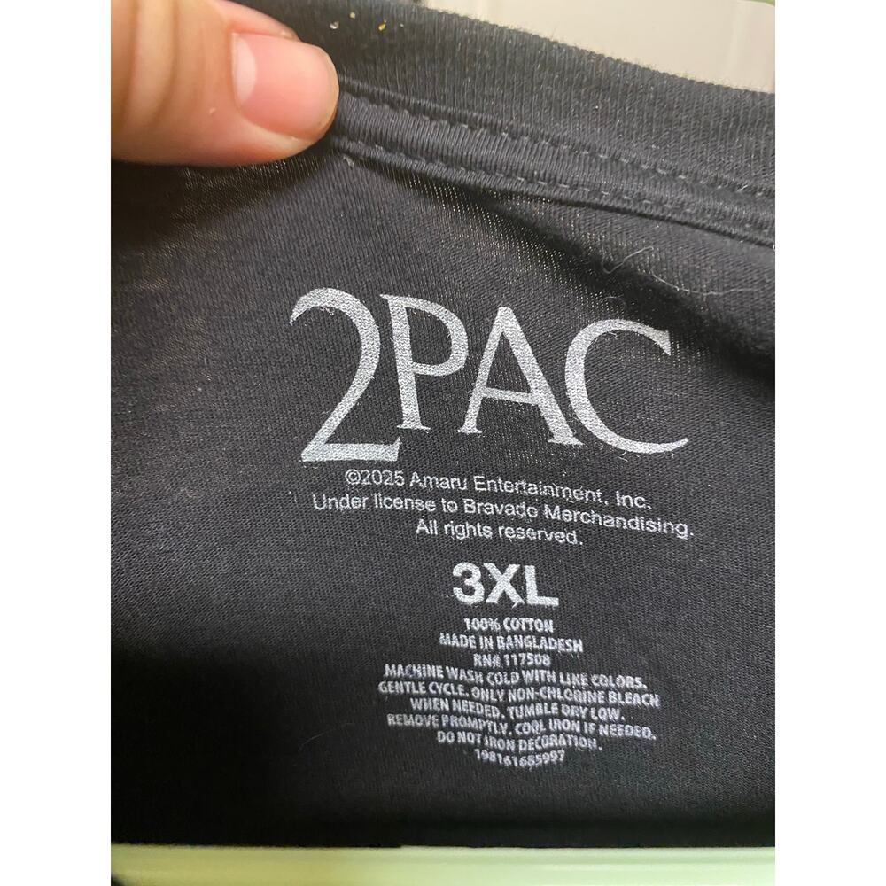 NWT Tupac All Eyes On Me Shirt Size 3XL - Picture 3 of 3